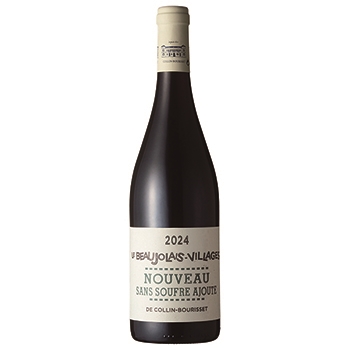 【酸化防止剤無添加】2024 コラン・ブリセ　ボージョレ・ヴィラージュ・ヌーヴォー(Collin Bourisset Beaujolais Villages Nouveau Sans Sulfites Ajoutes)