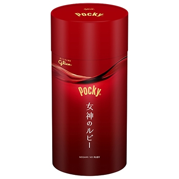 【FOOD de WINE】ポッキー 女神のルビー 6袋入 / 江崎グリコ ◎(Pocky Megami no ruby ◎)