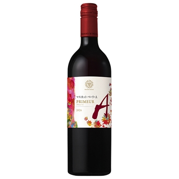 2024 マスカット・ベーリーA  プリムール/ マンズワイン(Muscat Bailey A PRIMEUR MANNSWINES 2024)