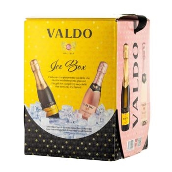 ヴァルド アイスボックス プロセッコ・プロセッコ ロゼ / ヴァルド 200?×4本セット(VALDO ICE BOX PROSECCO & PROSECCO ROSE 200ML 4BOTTLES)