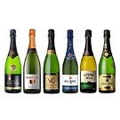 【セット】金賞クレマン カヴァ入り辛口スパークリング6本セット / オリジナル◎(6 bottles mixed case of white dry wines awarded a gold medal◎)