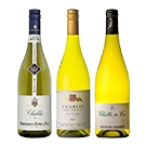 【セット】直輸入シャブリ3本セット / オリジナル★(Chablis 3 bottle set)