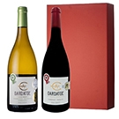 【ギフト】2019金賞フランス赤白2本セット / オリジナル◎(French gold medal Fullbody Red ＆white wine giftset◎)