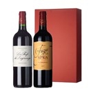 【ギフト】ボルドー グランヴァンセカンドワイン2本セット / オリジナル ◎(Bordeaux Second wine 2 bottle set ◎)