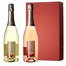 【ギフト】フランス産 フルーツスパークリングワインセット2本セット / オリジナル◎(IDYLLE Fruit Sparkling giftset◎)