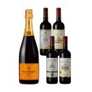 【セット】ヴーヴクリコ入仏金賞５本セット(WINE)