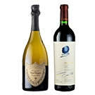 【セット】ドンペリニヨン　オーパスワン2本セット(Dom Perignon Opus One 2-piece set)