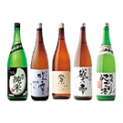 お値打ち日本酒一升瓶のみくらべセット ◎(Sake from Niigata 5 bottle set ◎)