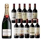 【セット】モエシャンドンと金賞10本セット(wine set)