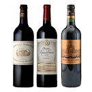 【セット】格付け1級「シャトー・マルゴー」入り　マルゴー地区ワイン 3本セット★(Set of 3 Margaux wines including the 1st class Chateau Margaux)