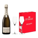 【セット】ルイ・ロデレール＆グラス2脚付きセット★(Louis Roederer & 2 glasses set)