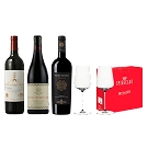 【セット】気軽に家飲みワイン3本＆グラス2脚付きセット★(Easy to drink at home set with 3 bottles of wine and 2 glasses)