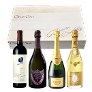 【50万円セット】憧れのシャンパーニュ　3本とオーパスワン6本木箱入り★(Three bottles of coveted champagne and six bottles of Opus One in a wooden box)