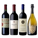 【15万円セット】ドンペリ＆パーカーポイント100点ワイン4本セット★(Dom Perignon & 4 bottles of wine with a Parker 100 points rating)