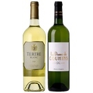 【セット】「名門シャトーが贈る」爽快ボルドーブラン白辛口2本セット★(A refreshing Bordeaux Blanc dry white wine set of 2 bottles from a prestigious chateau!)