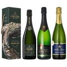 【セット】贅沢シャンパーニュと本格クレマン3本セット★(A luxurious set of three bottles of Champagne and authentic Cr?mant)