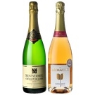 【セット】 華やか泡のお祝い2本セット★(A celebratory set of two bottles of elegant sparkling wine)