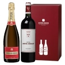【ギフト】シャンパーニュ＆ボルドー 華やかギフト★(Champagne & Bordeaux - A gorgeous gift)