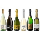 【セット】地中海3カ国 辛口スパークリング6本セット★(Mediterranean Three Country Dry Sparkling Wine 6-Bottle Collection)
