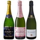 【セット】麗しのシャンパーニュ・トリオ　ロイヤルセレクション3本セット★(Exquisite Champagne Trio: Royal Selection 3-Bottle Set)