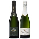 【セット】至高の純白・極上シャンパーニュ飲み比べ2本セット★(A Tasting Duo of Exquisite, Pristine-White Champagnes)