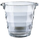 【ワインGoods】ウェイブ ワインクーラークリアー(1本用)/ グローバル(WINE COOLER)