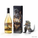 【ブラックフライデー2026予約】純米酒　バーニングゴジラ　金箔入り （フィギュア付きDX版）(Junmai Sake "Burning Godzilla" with Gold Flakes (DX Version, includes figure))