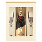 【グラス付き】モエ･アンぺリアル タイ･ユア･ウィッシュ グラス2脚入 / モエ･エ･シャンドン ◎(MOET IMPERIAL TIE YOUR WISH FLUTEGLASS SET ◎)