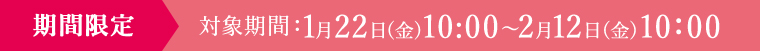 期間限定
