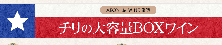 AEON de WINE 厳選 チリの大容量BOXワイン