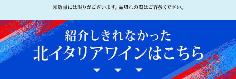 紹介しきれなかった北イタリアワインはこちら