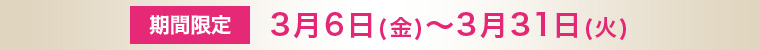 期間限定