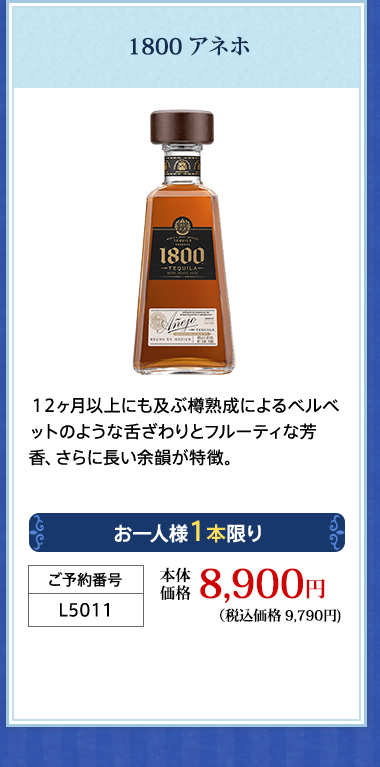 1800 アネホ