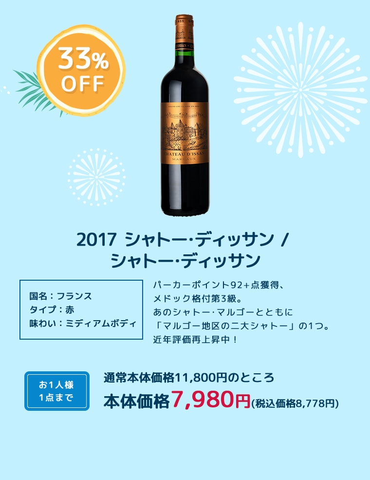2017 シャトー･ディッサン / シャトー･ディッサン