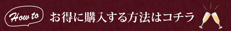 お得に購入する方法はコチラ