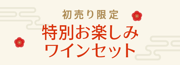 初売り限定 特別お楽しみワインセット