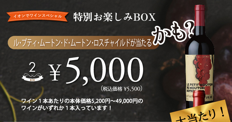 特別お楽しみBOX ￥5,000