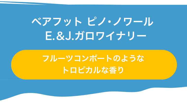 ベアフット ピノ･ノワール E.＆J.ガロワイナリー