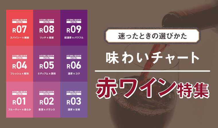 迷った時の選び方味わいチャート赤ワイン特集