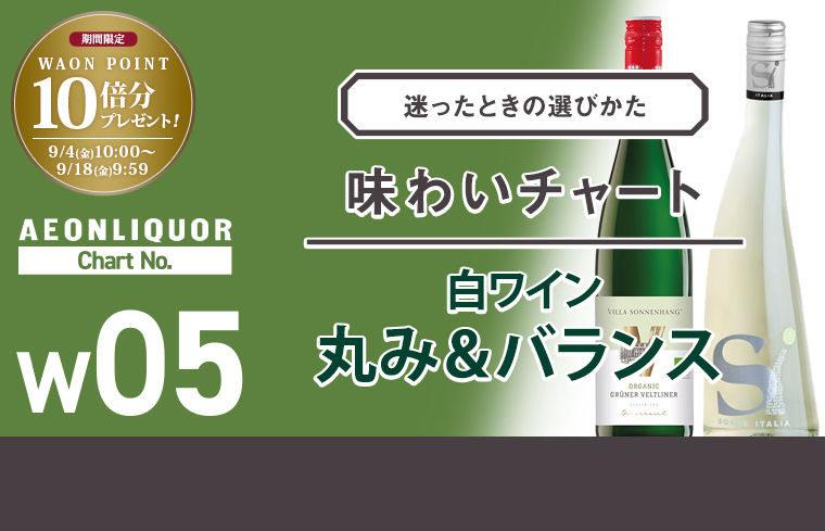 味わいチャートW05&10倍P