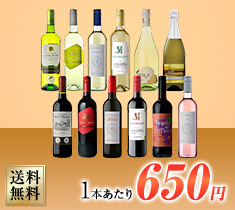 全部で3冠!金賞入り! デイリーワインバラエティ 12本セット